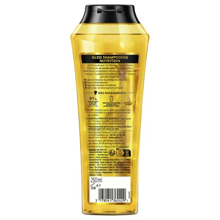 Shampooing Ultimate Huile Précieuse 250ml - GLISS
