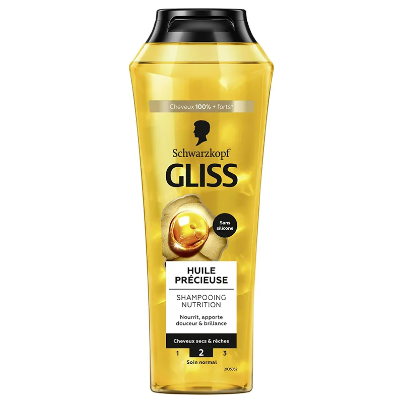 Shampoing Ultimate Huile Précieuse Maxi Format 400ml - GLISS