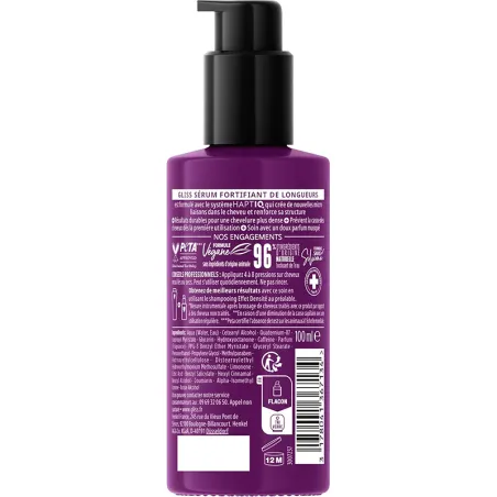 Sérum Fortifiant de longueurs 100ml - GLISS
