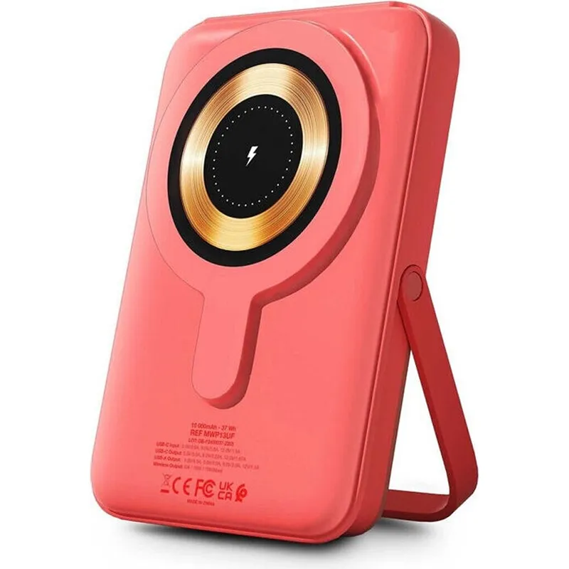 Powerbank Magnee Power 10000 mAh Corail sucré - URBAN FACTORY - MWP13UF