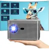 Projecteur Full HD 300 ANSI 1080p 4K Argenté - MAGCUBIC - HY350