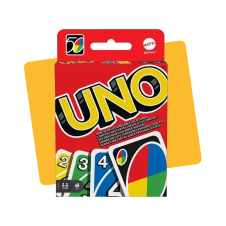 Jeu de cartes Uno classique MATTEL GAMES - Dès 7 ans