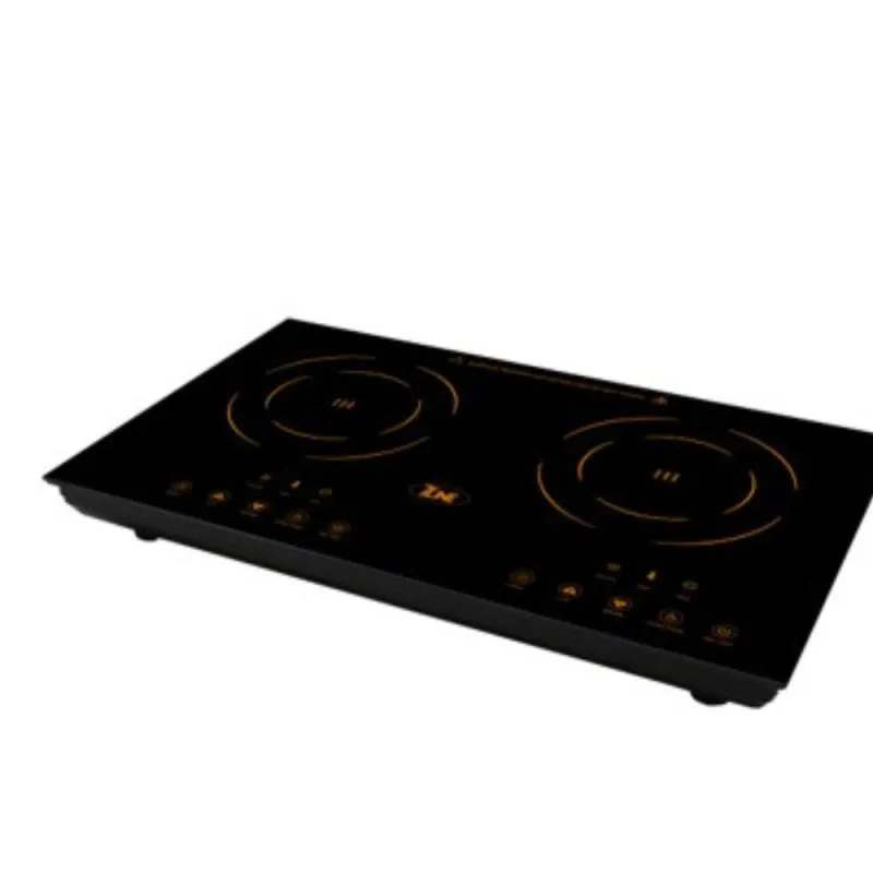 Plaque de cuisson à induction 2 foyers 3700W noir - 7LINE - IC22078