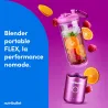 Blender Flex portable 590ml violet - NUTRIBULLET - NBP013VT