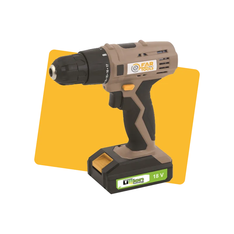 Perceuse sans fil 18V + 1 batterie - FARTOOLS
