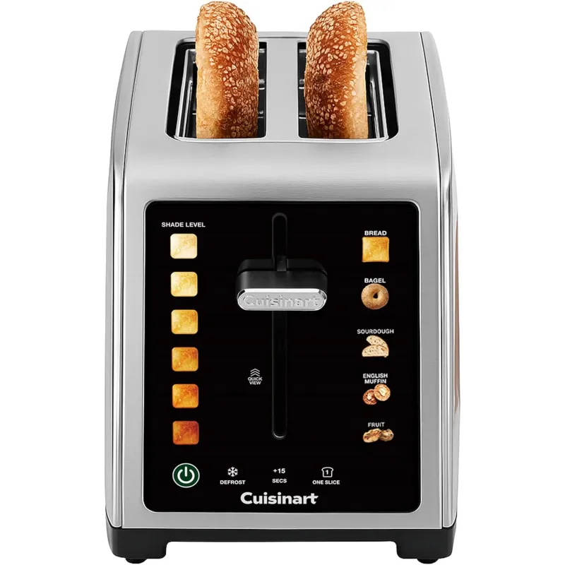 Grille-pain 2 tranches SimpliTouch XL - CUISINART - RBT2200E