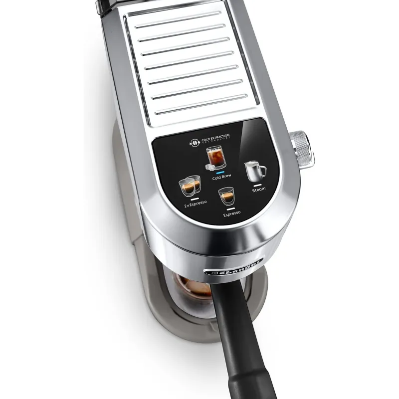 Machine à expresso DedicaDuo 1450W argent / métal - DELONGHI - EC890.M