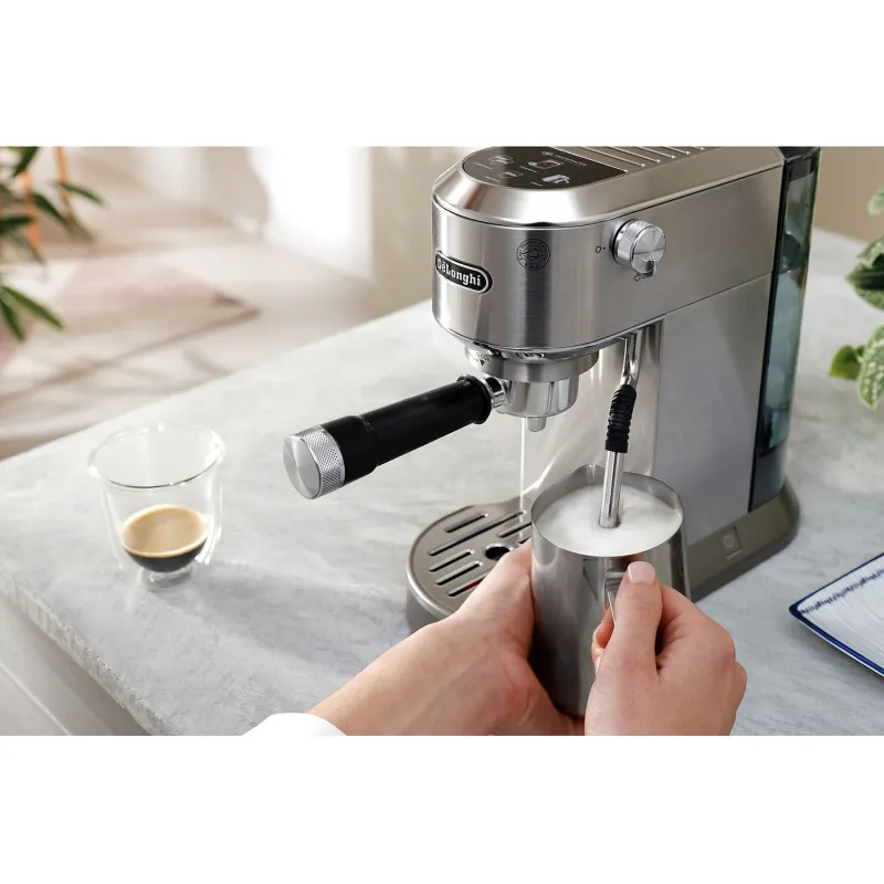 Machine à expresso DedicaDuo 1450W argent / métal - DELONGHI - EC890.M