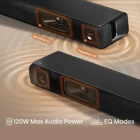 Barre de son bluetooth 120W - HISENSE - HS1000