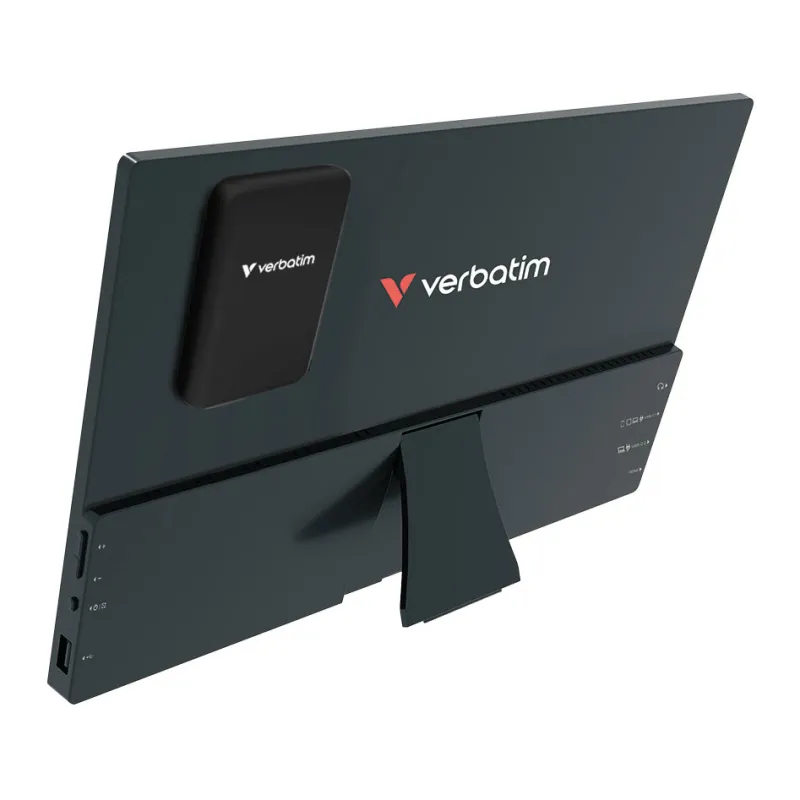 Écran portable tactile 14" FHD noir avec batterie externe intégrée - VERBATIM