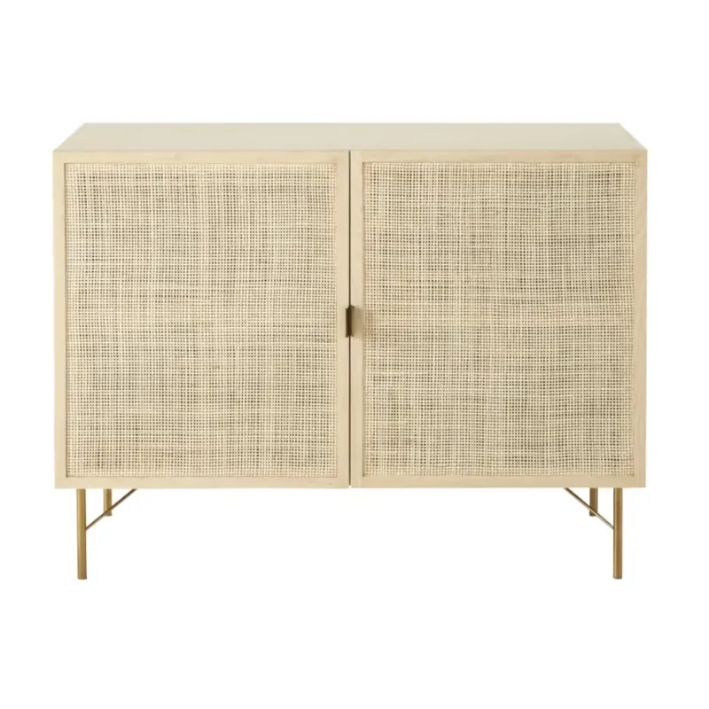 Solstice - Buffet 2 portes cannage en rotin L100 - MAISONS DU MONDE