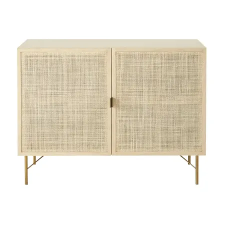 Solstice - Buffet 2 portes cannage en rotin L100 - MAISONS DU MONDE