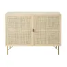 Solstice - Buffet 2 portes cannage en rotin L100 - MAISONS DU MONDE