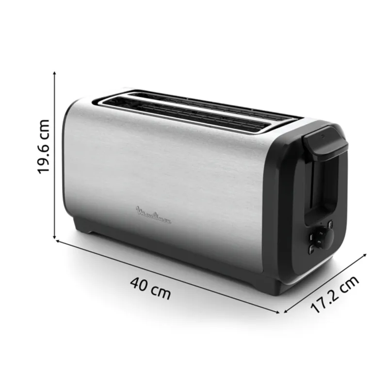 Grille-pain Subito 2 fentes 2180W inox - MOULINEX - LS5S4DE0