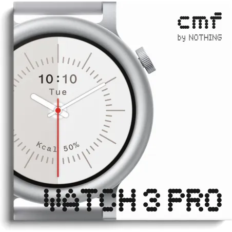 Montre connectée Watch 3 Pro 1,43" gris - NOTHING - MONTRE_CMF_A107022