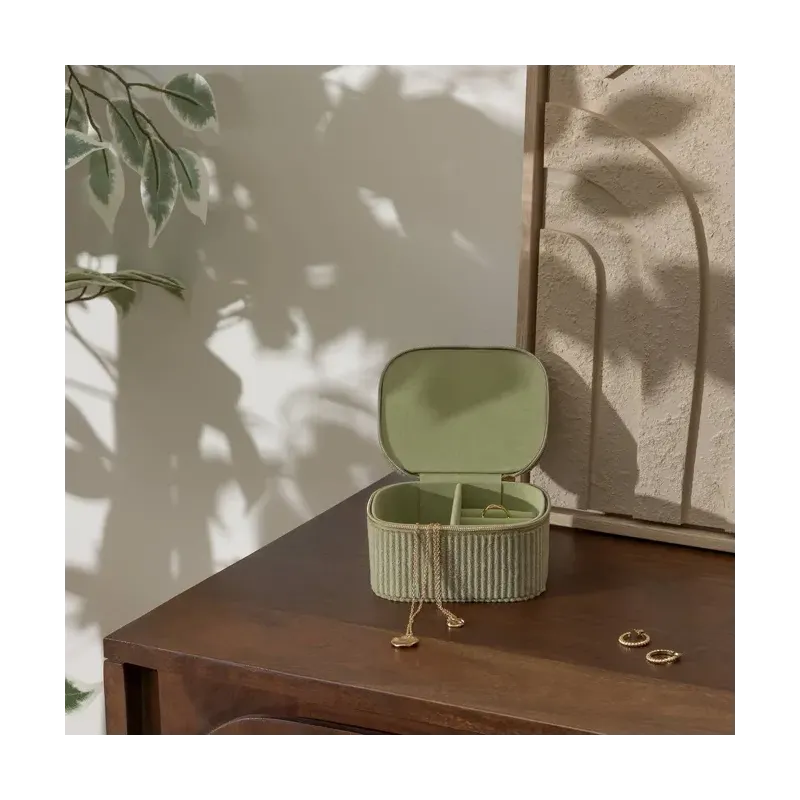 Boîte à bijoux Enya vert - ATMOSPHERA