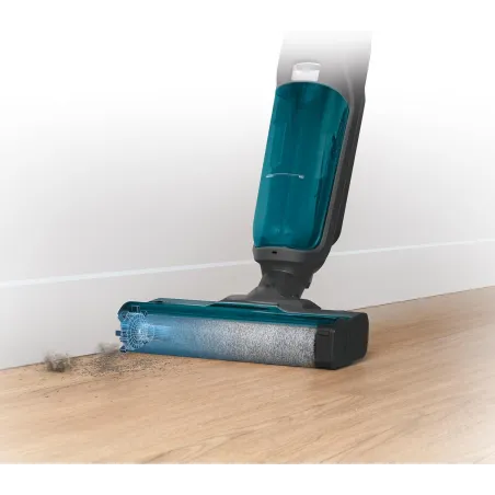 Aspirateur balai laveur Dual Expert 150W noir et bleu - SCHNEIDER - SCVCO23DBE