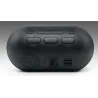 Radio-réveil noir - MUSE - M-15GL