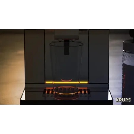 Machine à expresso avec broyeur Intuition Experience+ 1500W argenté - KRUPS - EA877A10