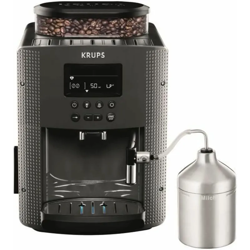 Machine à café broyeur Essential 1450W gris - KRUPS - YY5149FD
