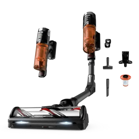 Aspirateur balai sans fil X-Force Flex 13.60 noir et orange - ROWENTA - RH9A30WO