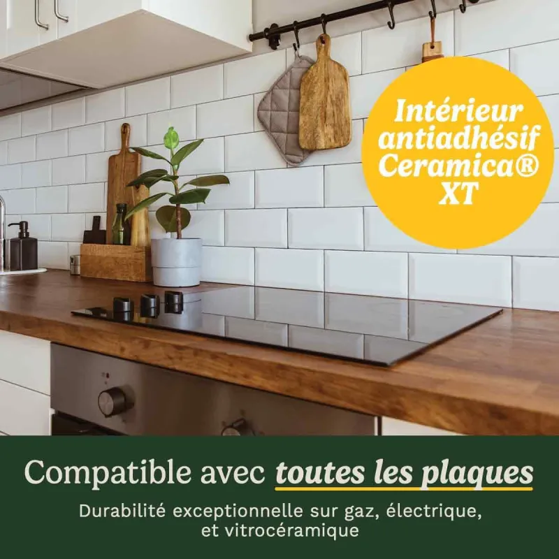 Batterie de cuisine 11 pièces noir - CUISINART - 54C11BKEU