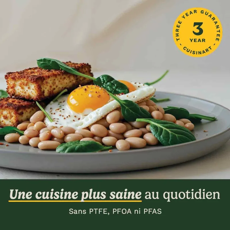 Batterie de cuisine 11 pièces noir - CUISINART - 54C11BKEU
