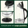 Bouilloire en verre 1,5L 3000W - CUISINART - GK15E