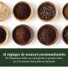 Moulin à café électrique 18 réglages de mouture, argenté - CUISINART - DBM8V2E
