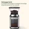 Moulin à café électrique 18 réglages de mouture, argenté - CUISINART - DBM8V2E