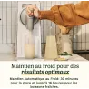 Machine à sorbets et boissons 6-en-1 Frost Fusion blanc - CUISINART - ICE201E