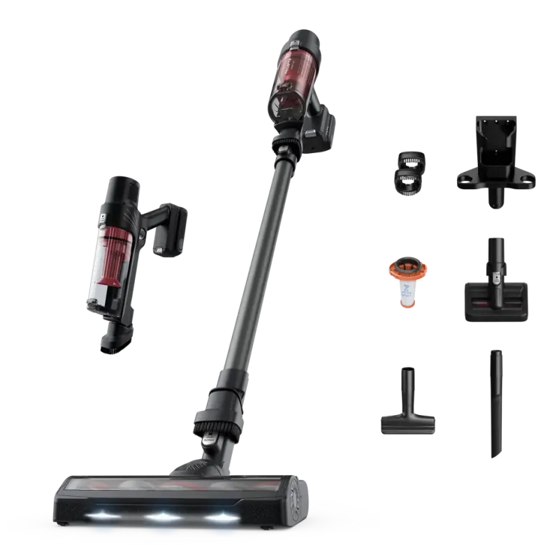 Aspirateur balai 2 en 1 X-Pert 7.60 animal rouge - ROWENTA - RH6A75WO