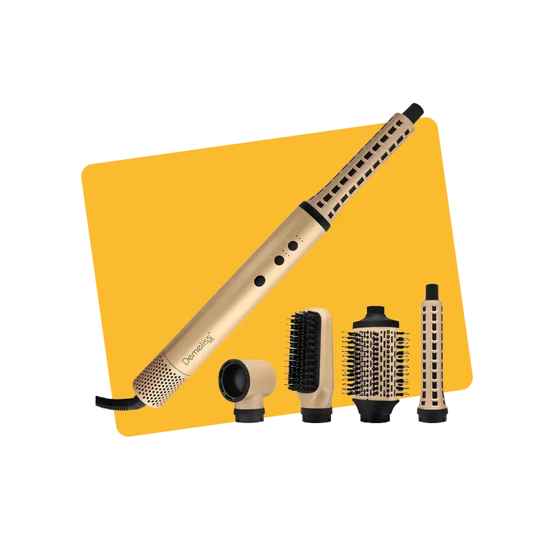 Brosse soufflante Airflow Styler Champagne doré - SAINT ALGUE - STA20035