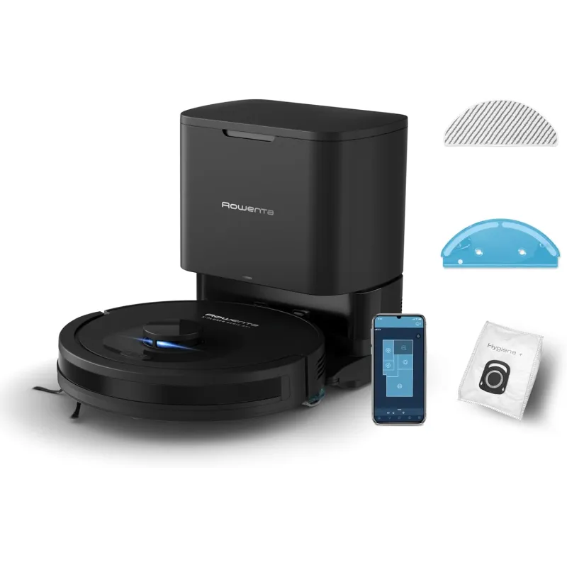Aspirateur robot laveur X-Plorer Série 85+ 6000Pa noir - ROWENTA - RR87D5FE