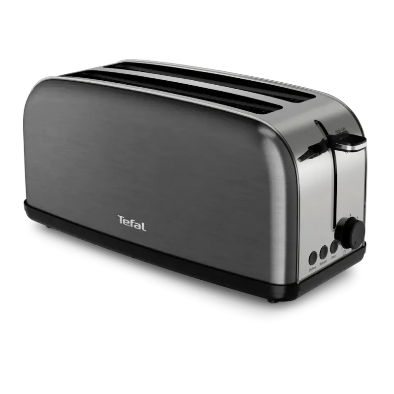 Grille-pain 2 fentes 1400W noir - TEFAL - TL520810