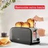 Grille-pain 2 fentes 1400W noir - TEFAL - TL520810