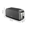 Grille-pain 2 fentes 1400W noir - TEFAL - TL520810