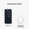 iPhone 14 128Go minuit reconditionné - APPLE - RPIPH14128RECBBK2