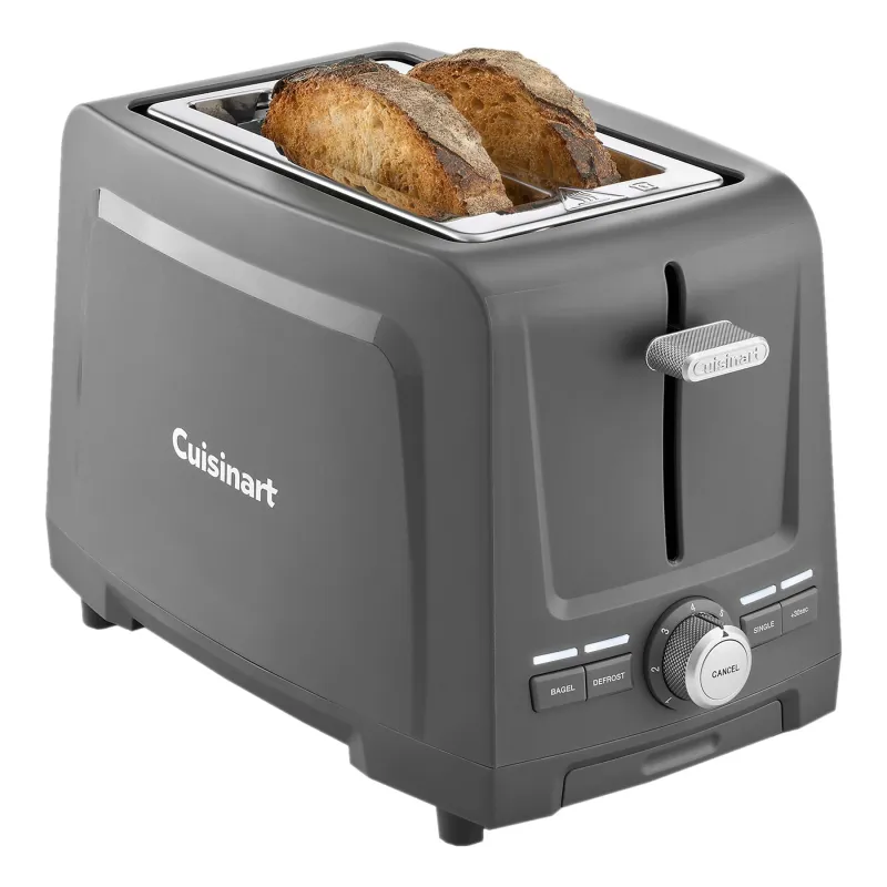 Grille-pain 2 fentes Core Collection noir - CUISINART - CPT1200E