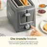 Grille-pain 2 fentes Core Collection noir - CUISINART - CPT1200E