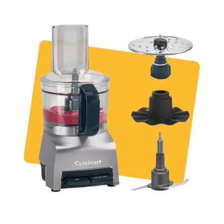 Robot culinaire multifonction FlexPrep® 1,1L blanc - CUISINART - FP5E