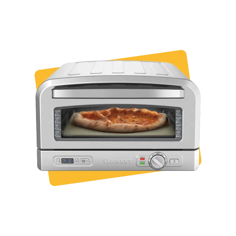 Four à pizza 400°C inox - CUISINART - CPZ120E