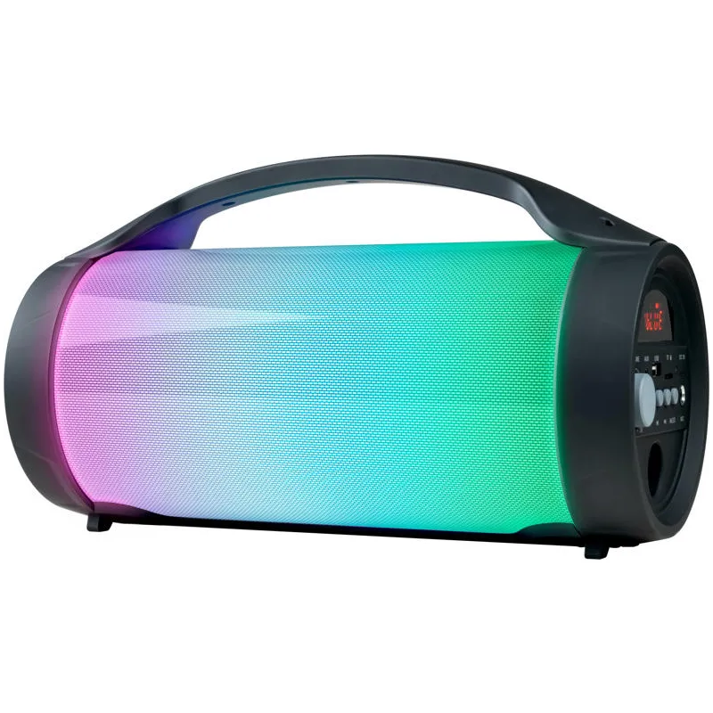Enceinte bluetooth lumineux Party Lite noire - BIGBEN - PARTYBTLITE