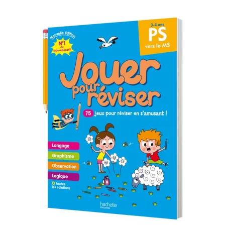 Jouer pour réviser De la PS à la MS Cahier de vacances