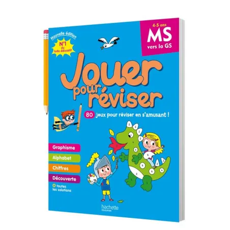 Jouer pour réviser : Cahier de vacances De la MS à la GS