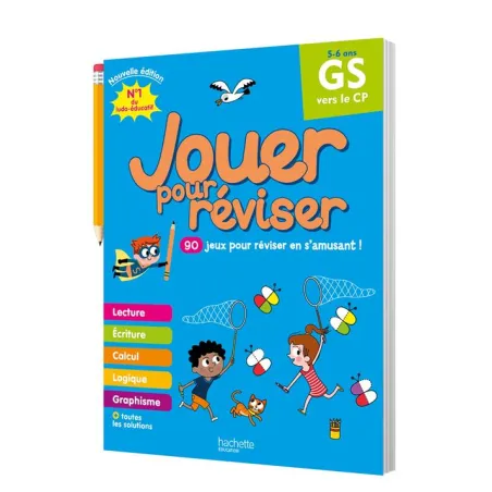 Jouer pour réviser : Cahier de vacances De la GS au CP