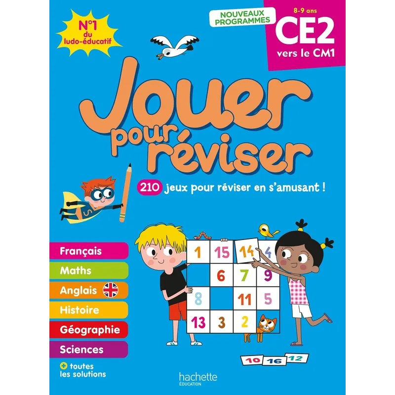 Jouer pour réviser : Cahier de vacances ; CE2 vers le CM1 - Célia Gallais, Michèle Lecreux, Valérie Videau, Sylvie Cote,... - ra