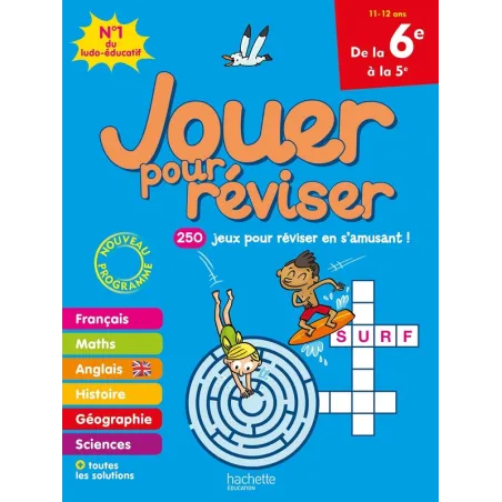 Jouer pour réviser : de la 6e à la 5e