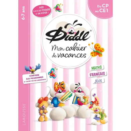 Mon cahier de vacances Diddl Du CP au CE1