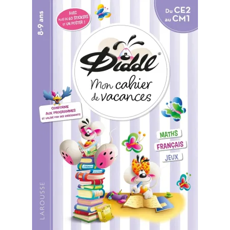 Mon cahier de vacances Diddl Du CE2 au CM1